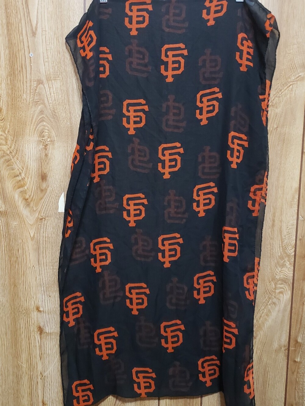 San Francisco Giants Sheer Infinity Scarf Genuin Merchandise From Forever...